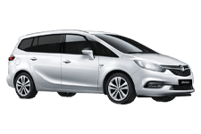 Car Hire Newmarket - Vauxhall Zafira 7-Seater - Minibus hire Newmarket